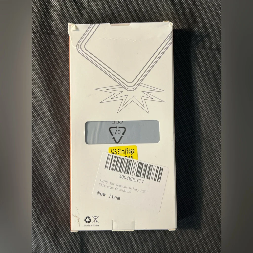 White Samsung Galaxy S25 Slim Case